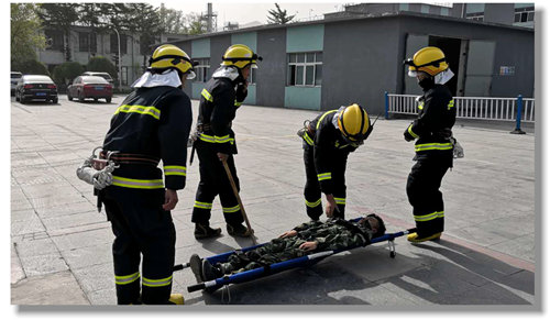 青海宜化開展防震應急演練(圖2) 青海宜化開展防震應急演練(圖2)