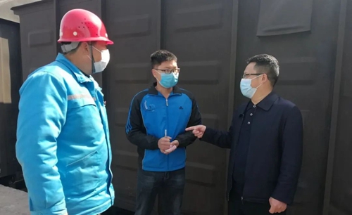 王大真到楚星公司檢查疫情防控及安全生產(chǎn)工作(圖3) 王大真到楚星公司檢查疫情防控及安全生產(chǎn)工作(圖3)