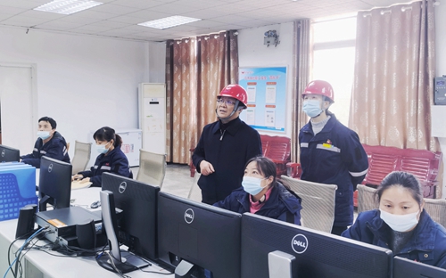 王大真到股份公司現(xiàn)場(chǎng)調(diào)研(圖1) 王大真到股份公司現(xiàn)場(chǎng)調(diào)研(圖1)