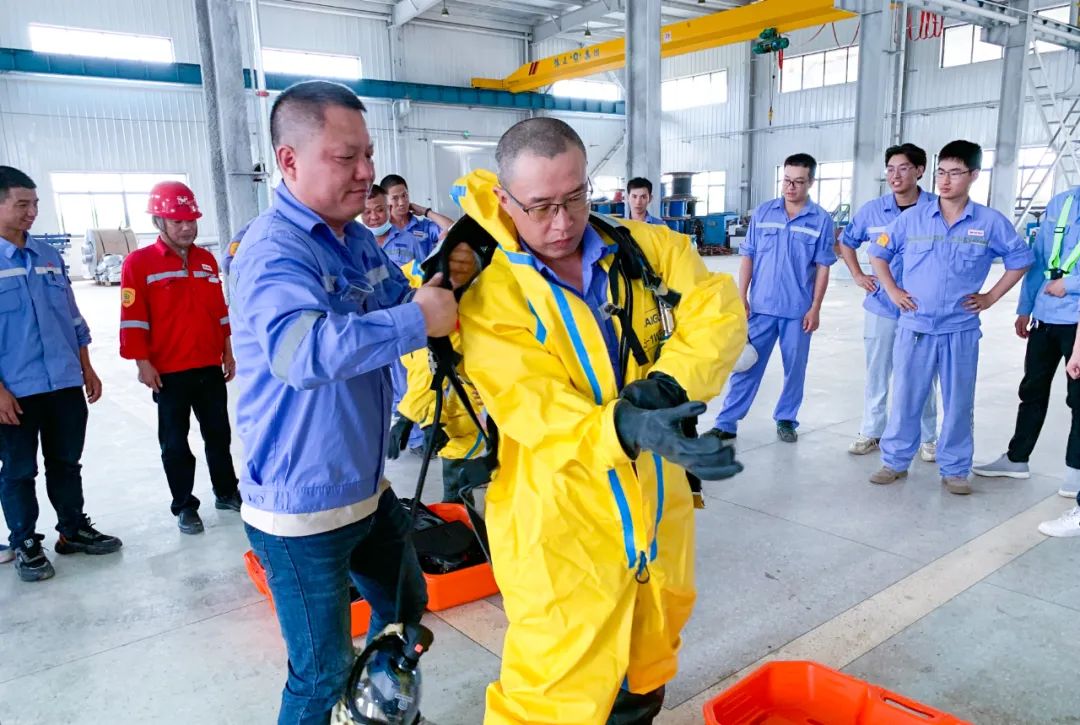 【安全生產(chǎn)月】降解新材料公司開展消防應急技能比武(圖3) 圖片