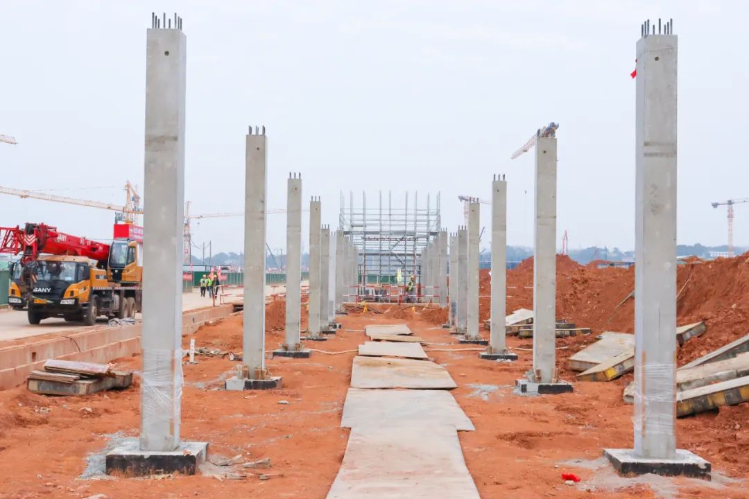 工程建設(shè)跑出加速度！磷化工項目預制管廊開始安裝(圖4)