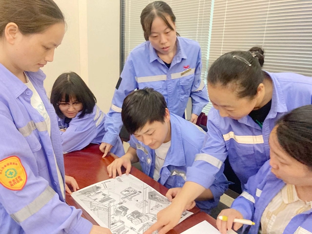 【安全生產(chǎn)月】降解新材料開(kāi)展“安全我參與，大家來(lái)找茬”活動(dòng)