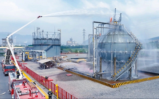 青海宜化成功承辦大通縣綜合應(yīng)急演練(圖1)