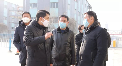 西寧市委常委、大通縣委書記宋晨曦到青海宜化檢查疫情防控工作
