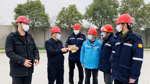 王大真到楚星公司、松滋肥業(yè)檢查疫情防控及安全生產(chǎn)情況