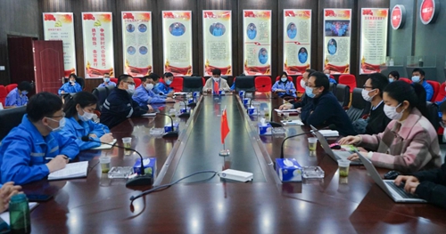 周金平、張濤一行到松滋肥業(yè)駐點推進(jìn)信息化工作